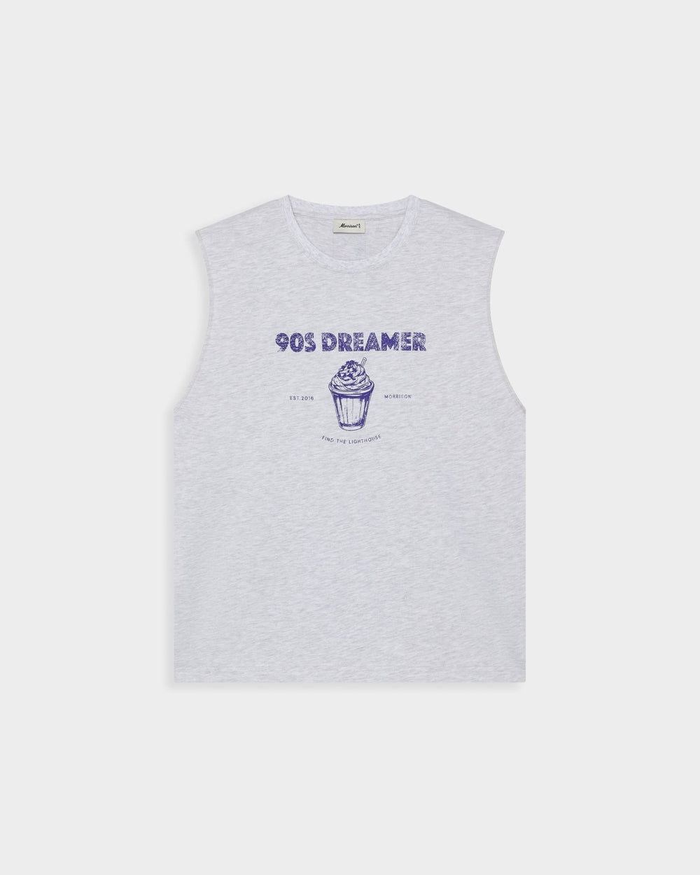 ICE GREY BOXY TANK TOP - CAMISETAS - Morrison Shoes