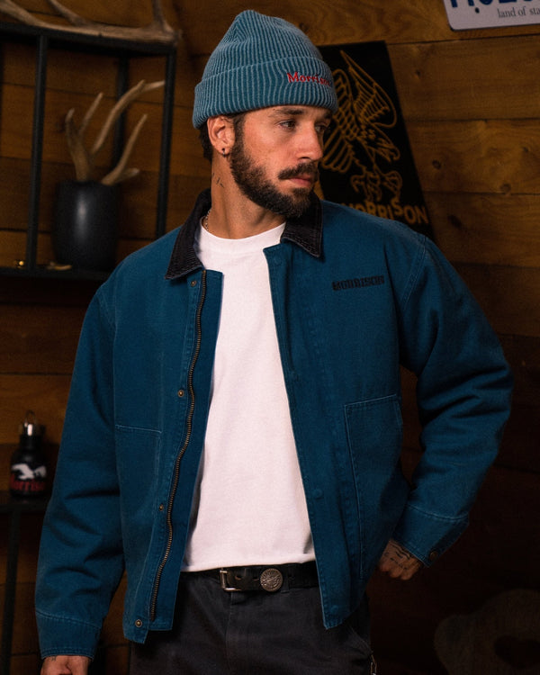 Indigo Worker Jacket - CHAQUETAS - Morrison Shoes