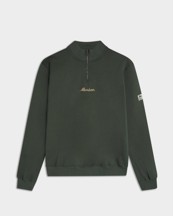 Khaki Half Zipper - SUDADERAS - Morrison Shoes
