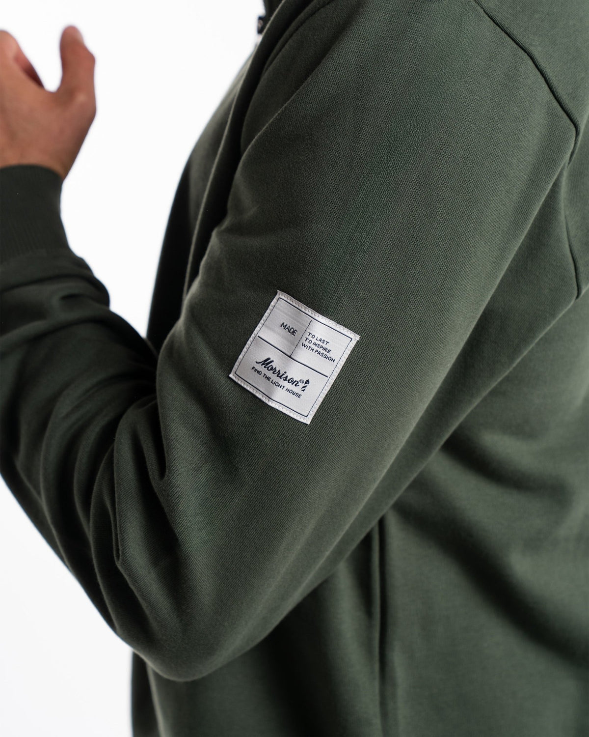 Khaki Half Zipper - SUDADERAS - Morrison Shoes [men]