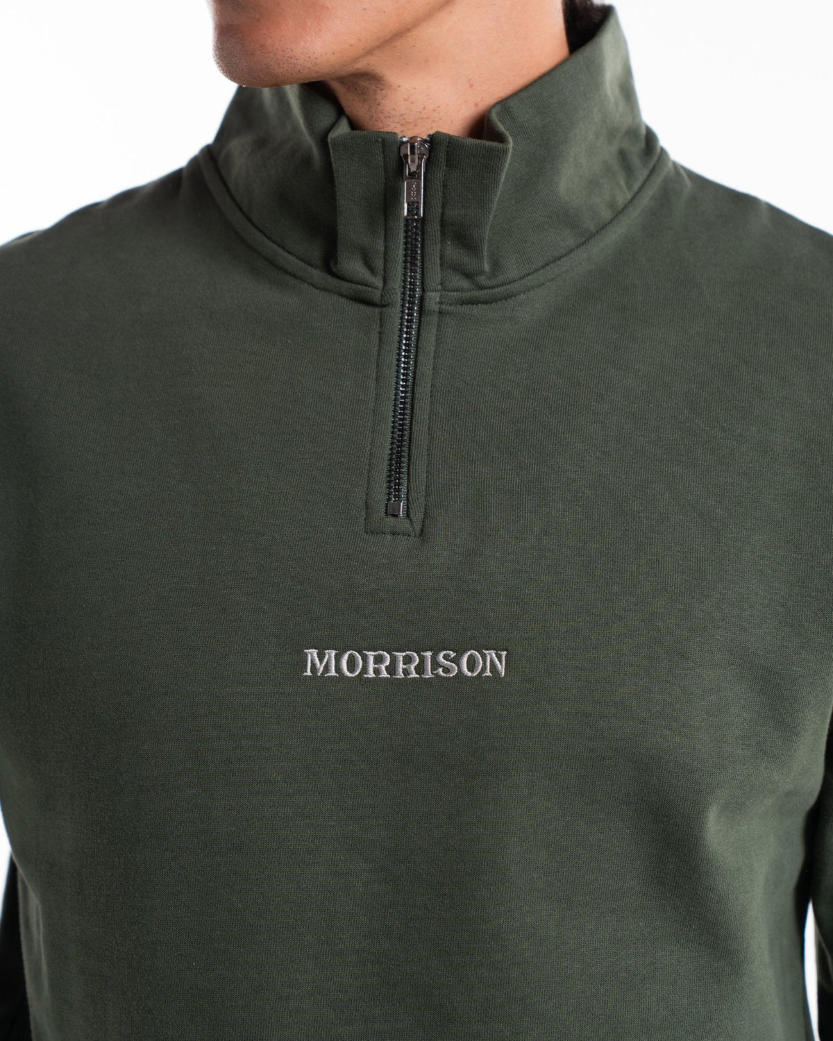 Khaki Half Zipper - SUDADERAS - Morrison Shoes [men]