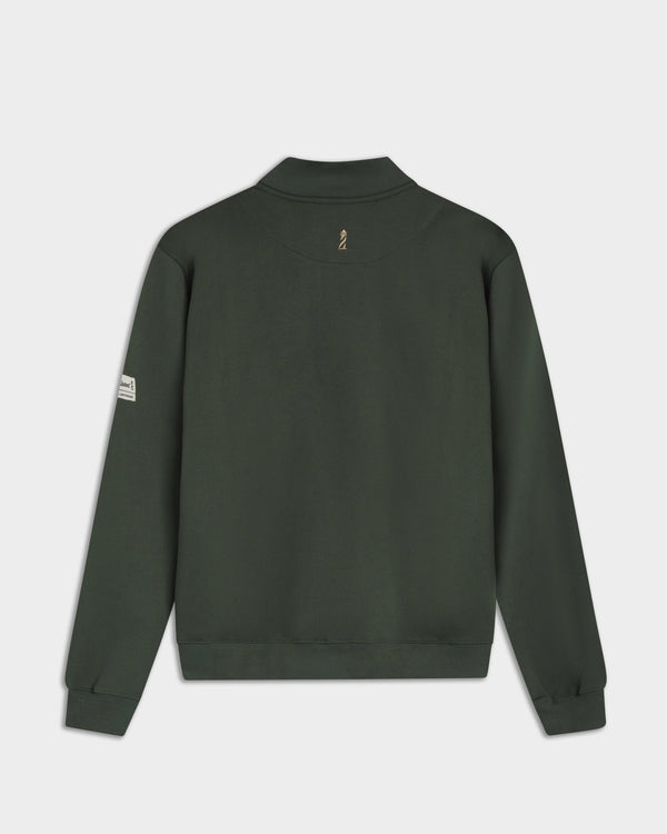 Khaki Half Zipper - SUDADERAS - Morrison Shoes