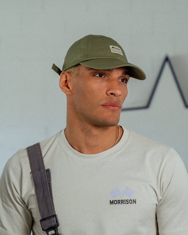 Label Khaki Cap - CABEZA - Morrison Shoes