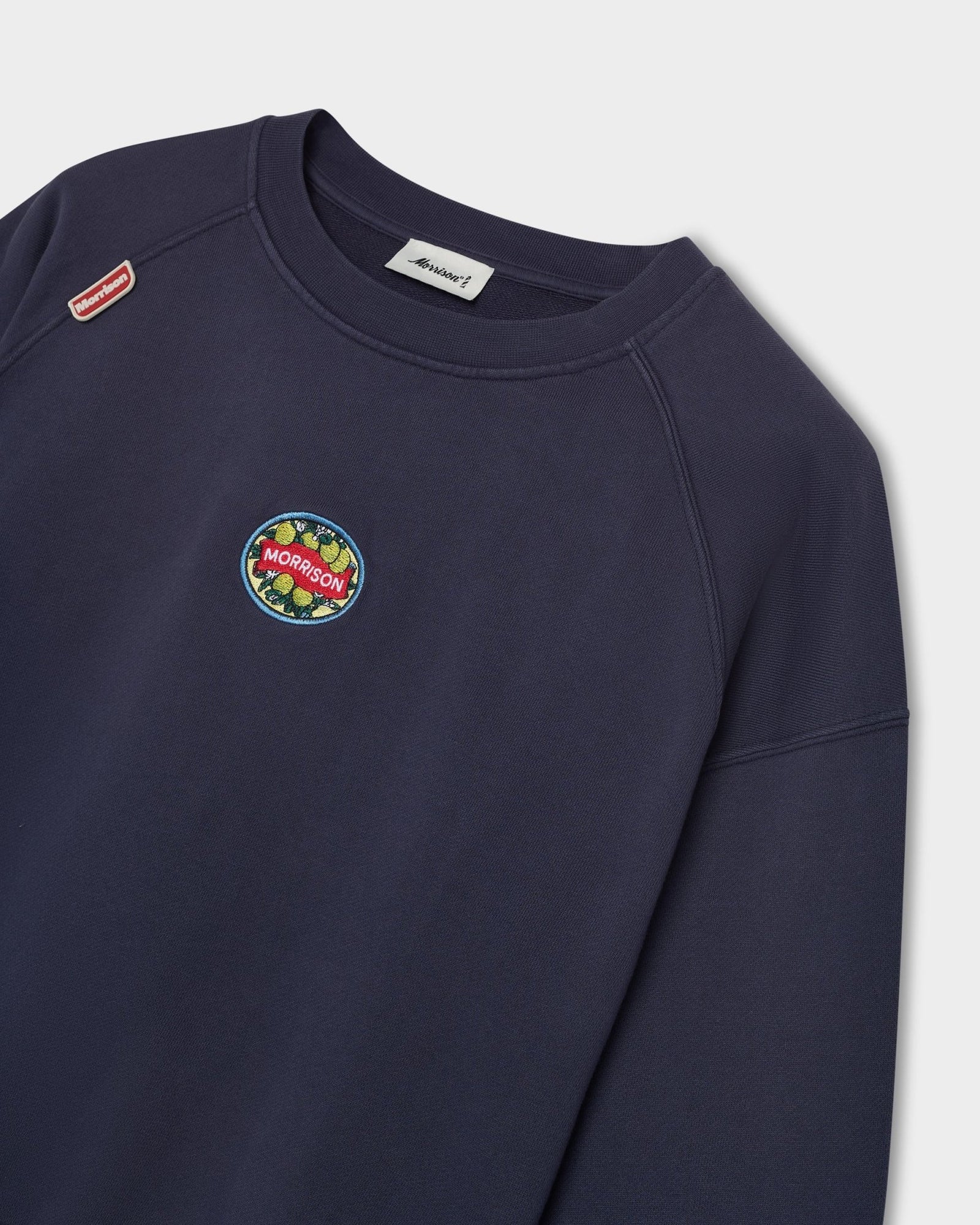 LEMON NAVY LOOSE SWEAT - SUDADERAS - Morrison Shoes