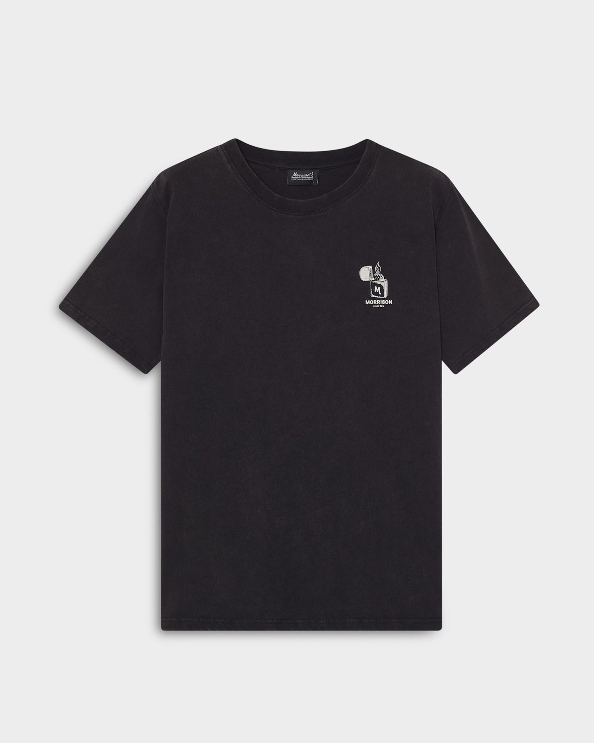 LIGHTUP BLACK TEE - CAMISETAS - Morrison Shoes