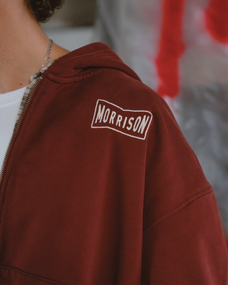 LOGO BOX ZIPPER - SUDADERAS - Morrison Shoes