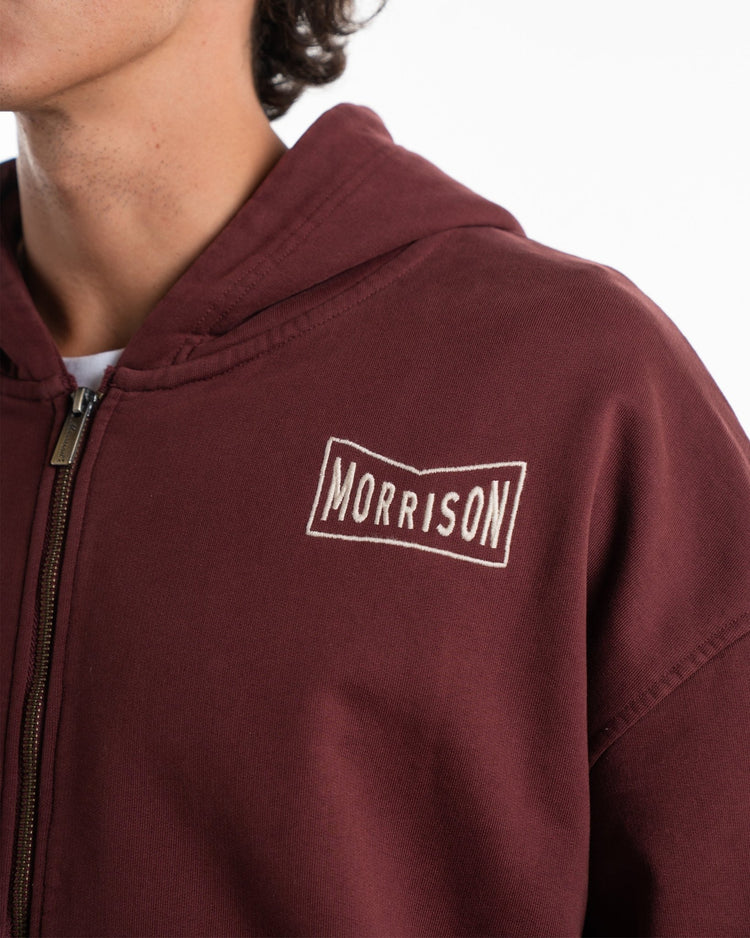 LOGO BOX ZIPPER - SUDADERAS - Morrison Shoes [men]