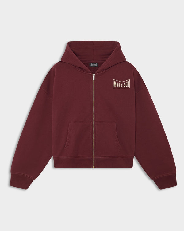 LOGO BOX ZIPPER - SUDADERAS - Morrison Shoes