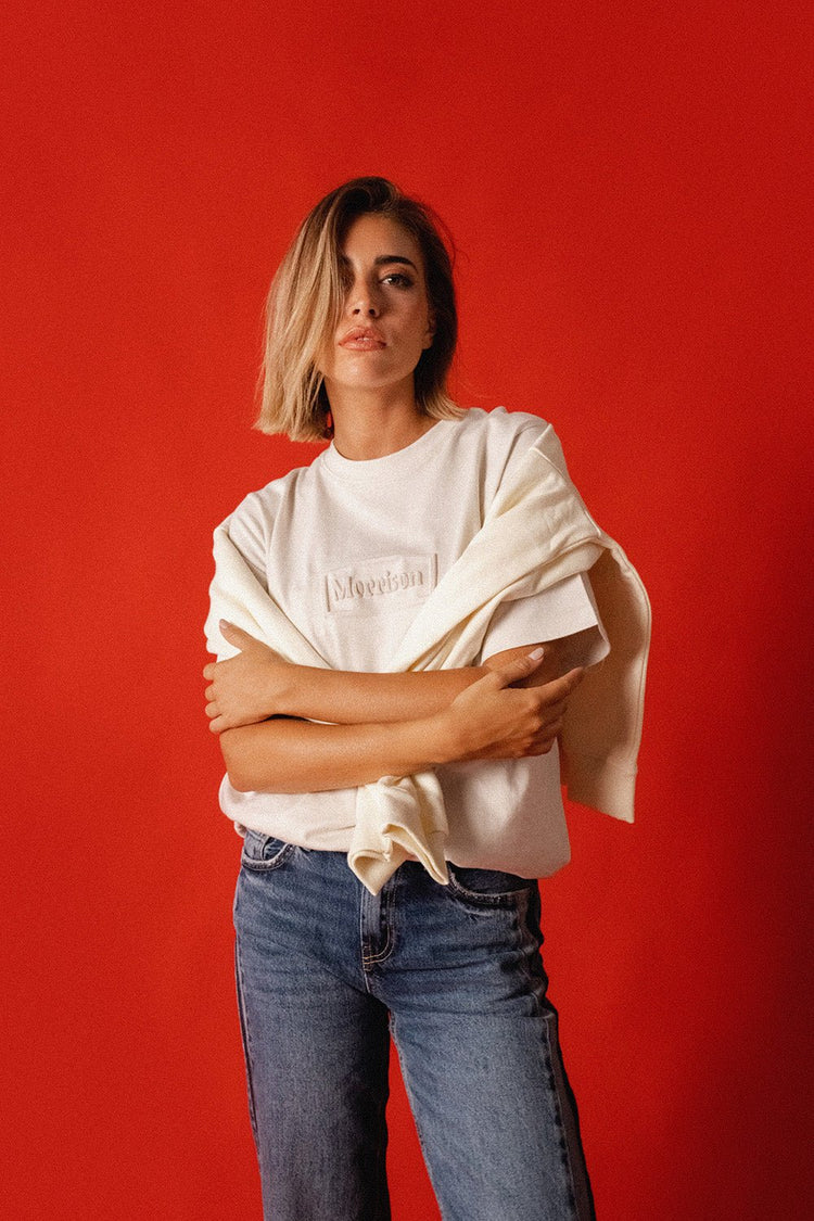 Morrison Beige Sign - CAMISETA - Morrison Shoes