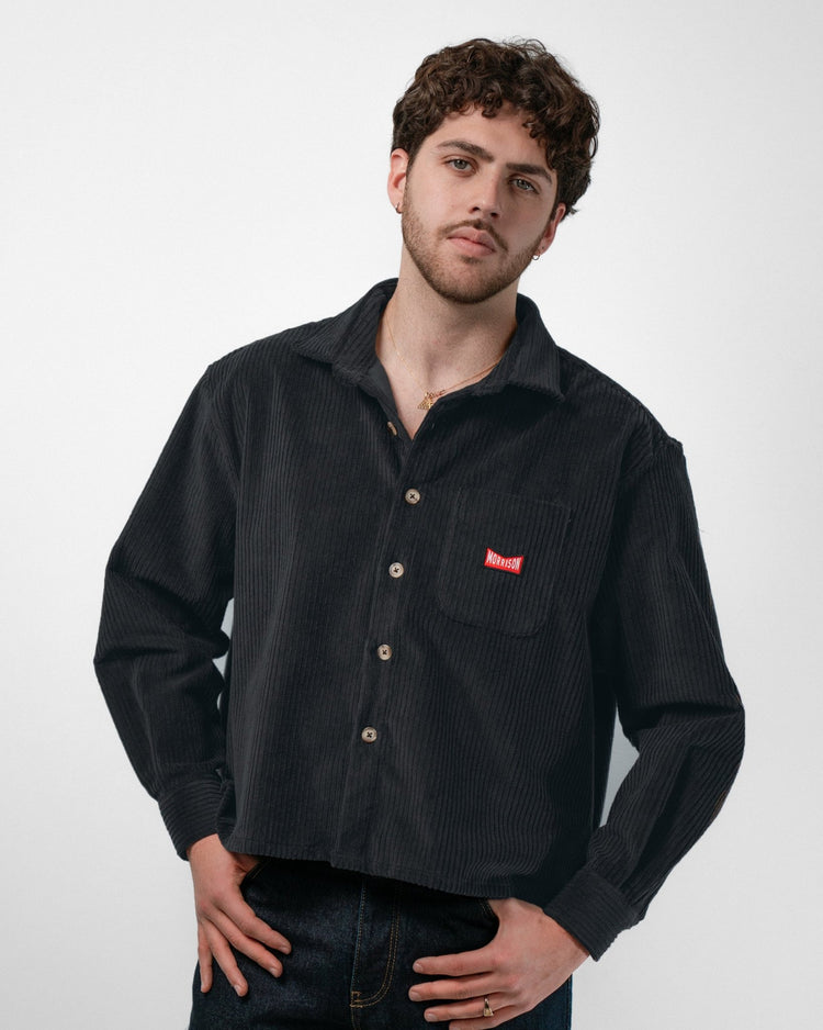 NAVY BOXY CORDUROY - CAMISETA - Morrison Shoes