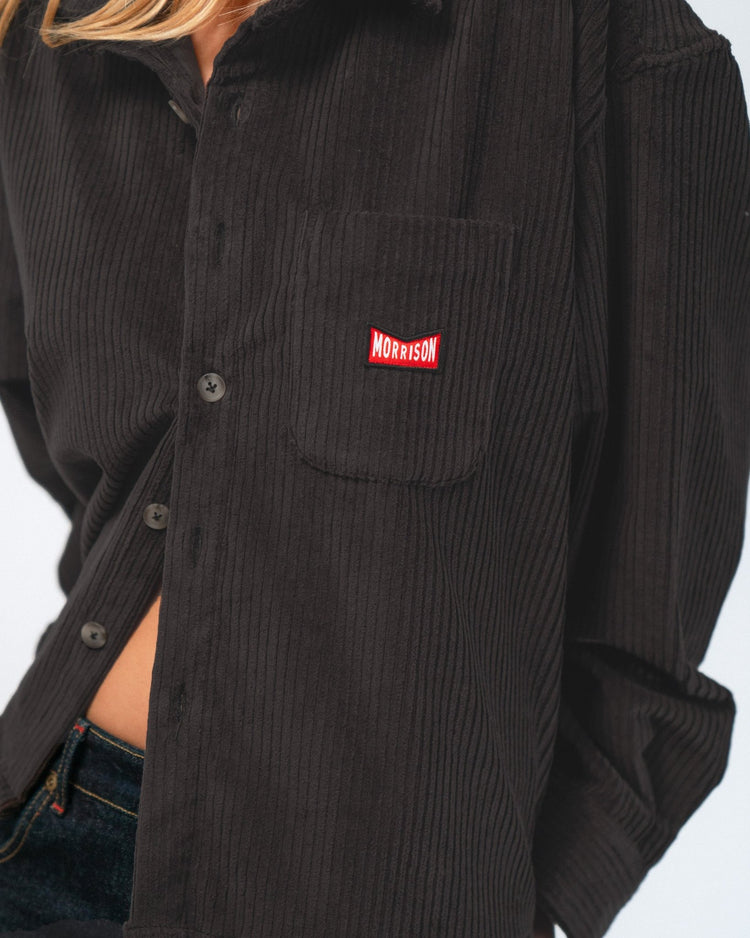 NAVY BOXY CORDUROY - CAMISETA - Morrison Shoes