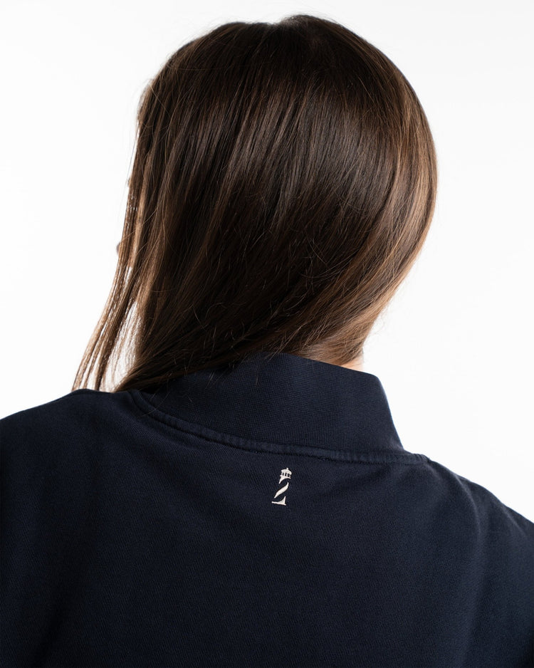 Navy Half Zipper - SUDADERAS - Morrison Shoes [woman]