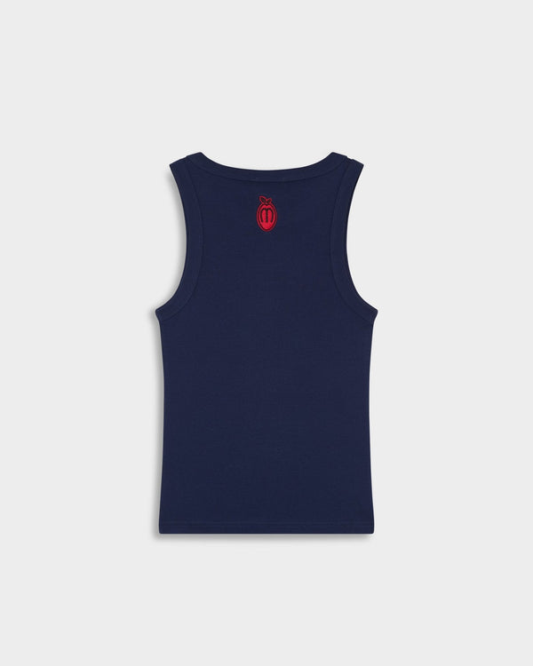 NAVY SLIM TANK TOP - CAMISETAS - Morrison Shoes