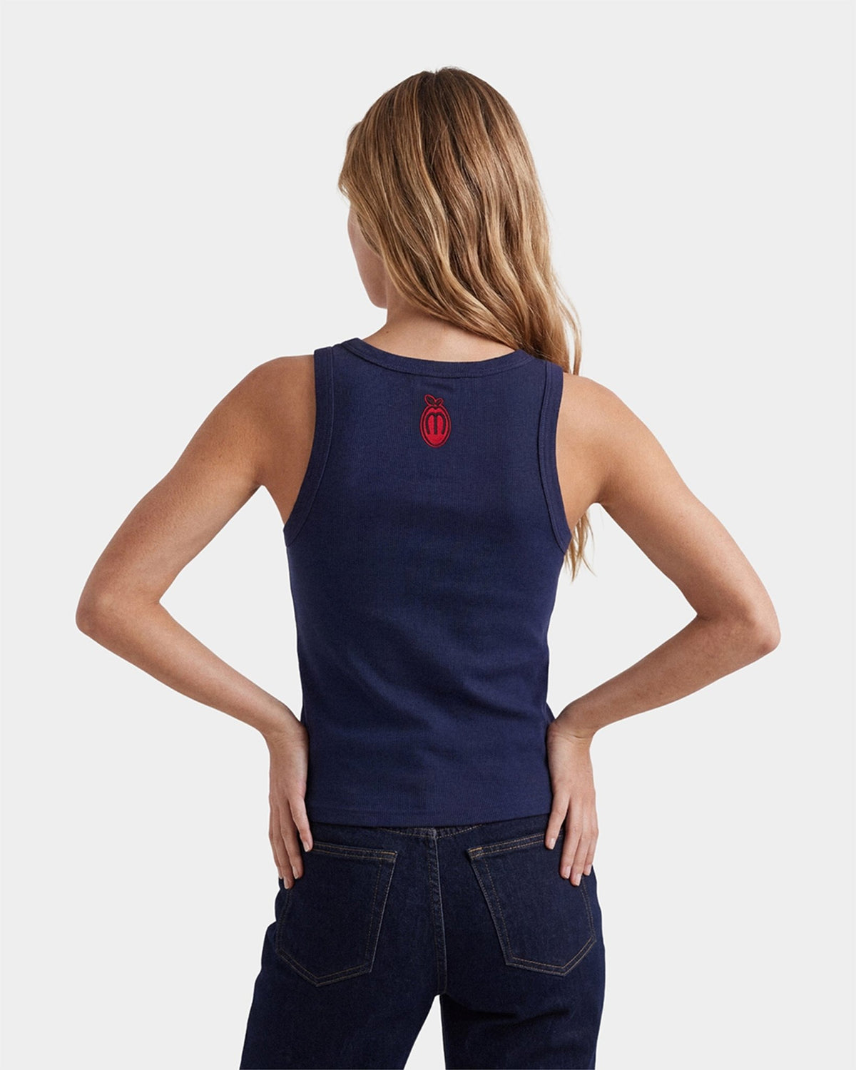 NAVY SLIM TANK TOP - CAMISETAS - Morrison Shoes [woman]