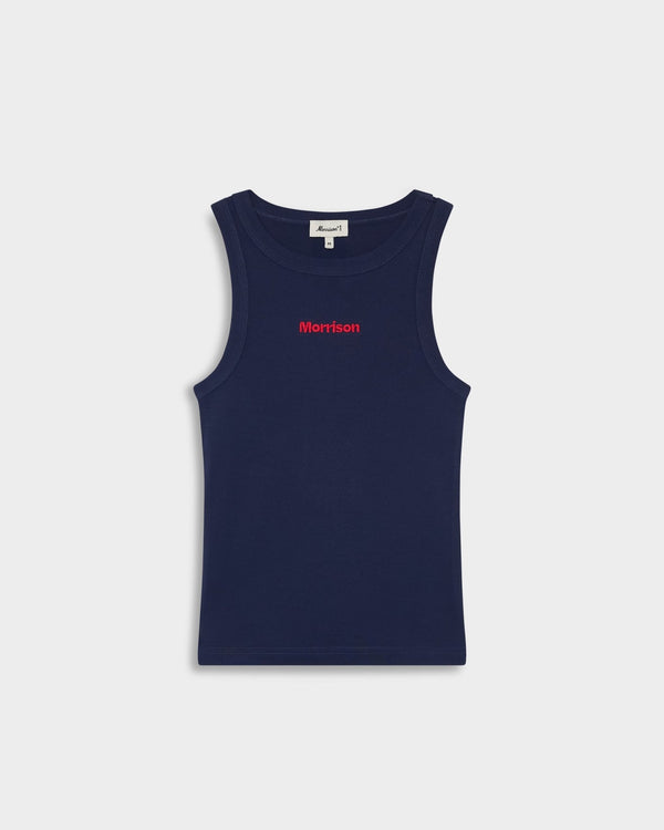 NAVY SLIM TANK TOP - CAMISETAS - Morrison Shoes
