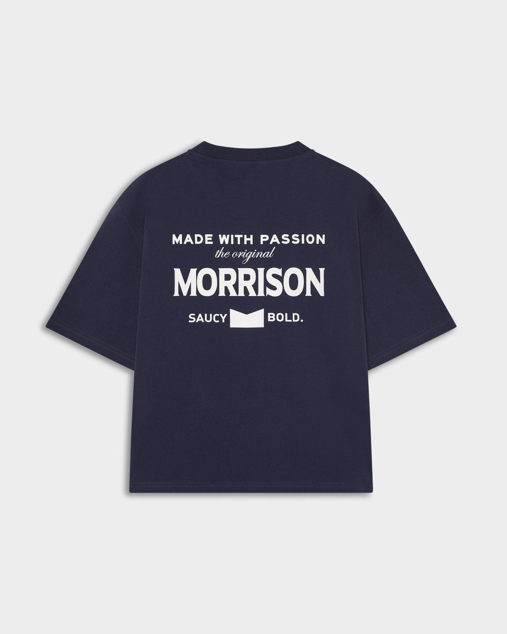 NEW OG BLUE BOXY TEE – Morrison Shoes