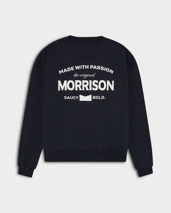 NEWOG BLUE BOXY SWEAT - SUDADERAS - Morrison Shoes