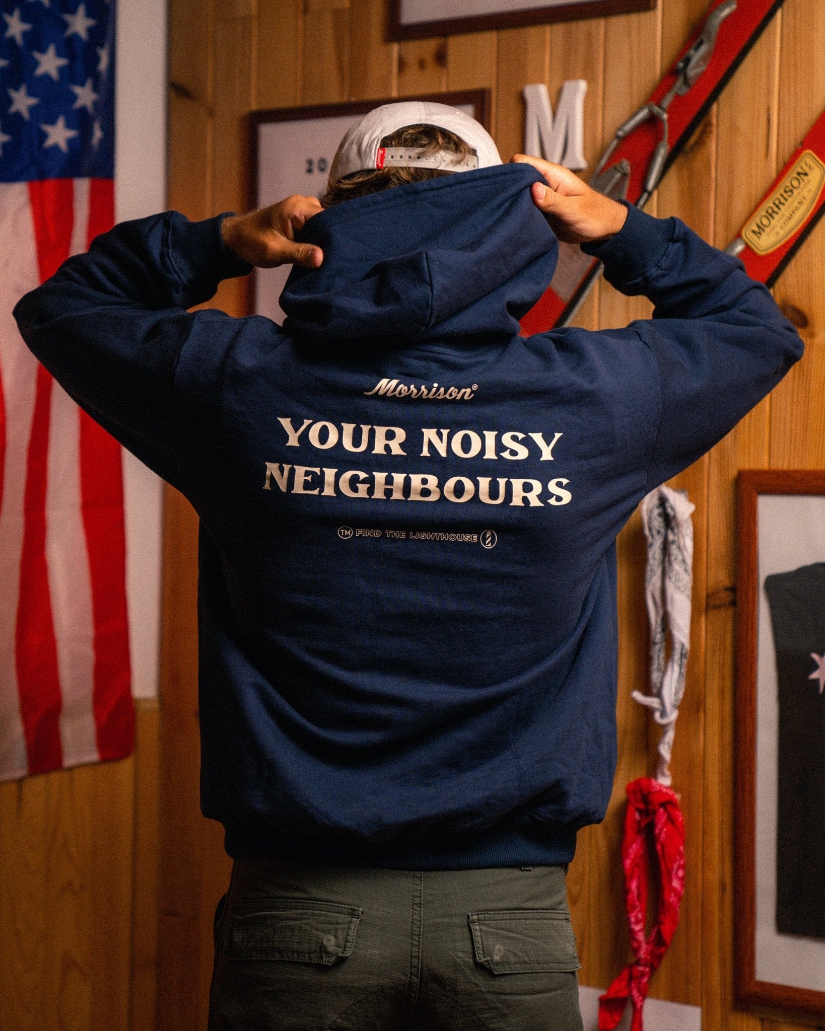 Noisy Blue Hoodie – Morrison Shoes