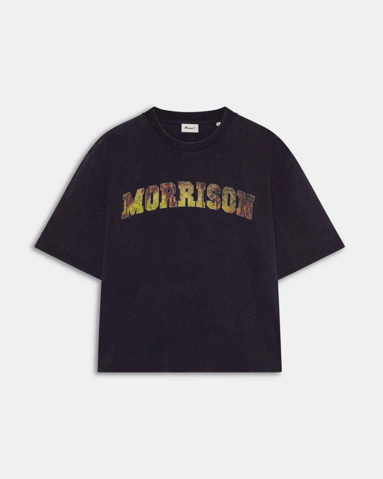 PALM BLACK BOXY TEE - CAMISETAS - Morrison Shoes
