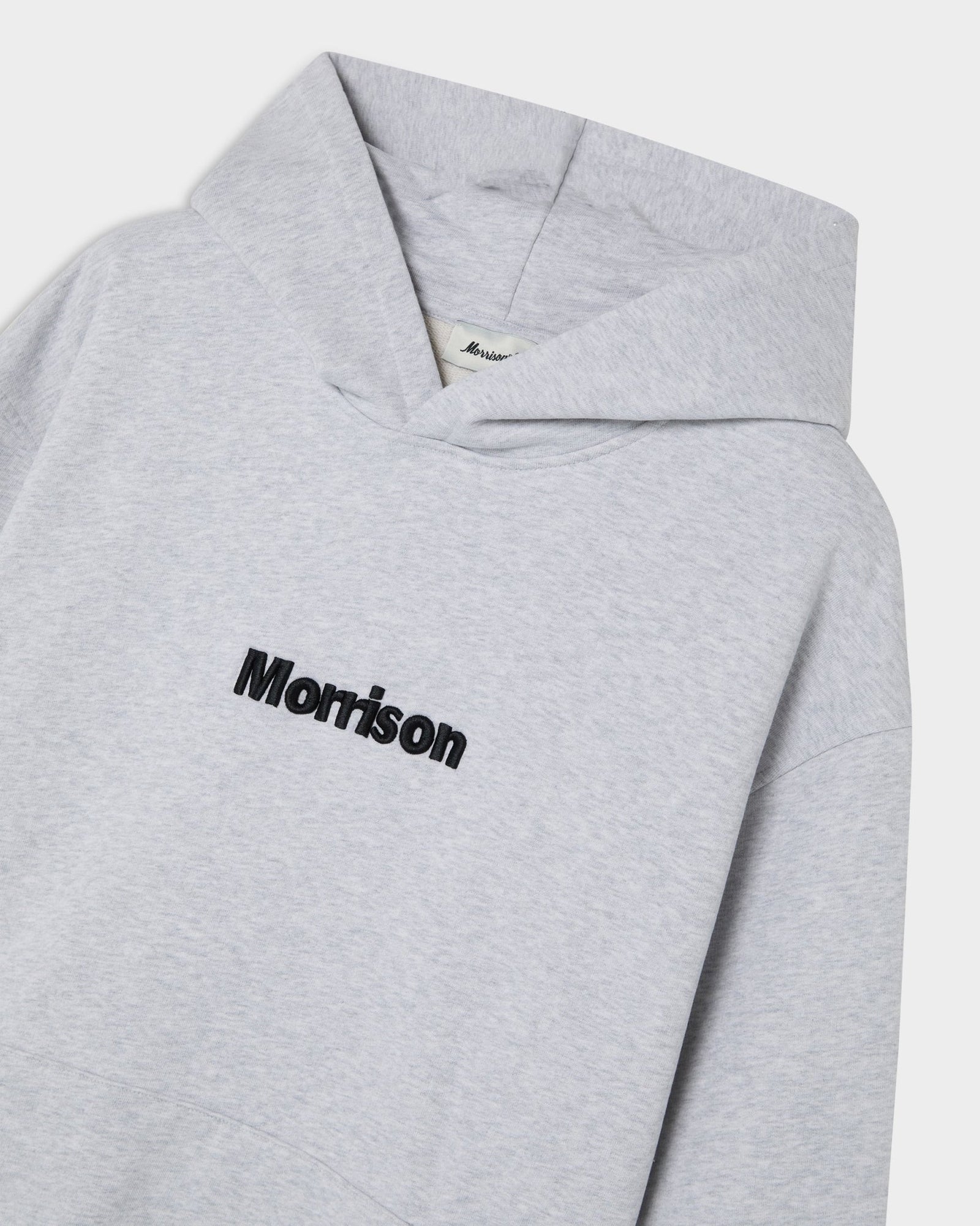 PEACH GREY BOXY HOODIE - SUDADERAS - Morrison Shoes