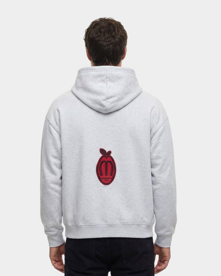 PEACH GREY BOXY HOODIE - SUDADERAS - Morrison Shoes