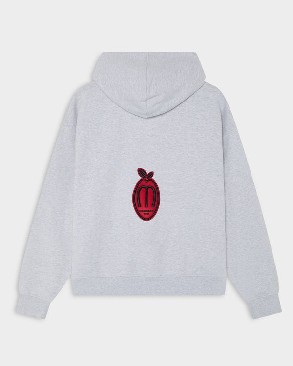 PEACH GREY BOXY HOODIE - SUDADERAS - Morrison Shoes