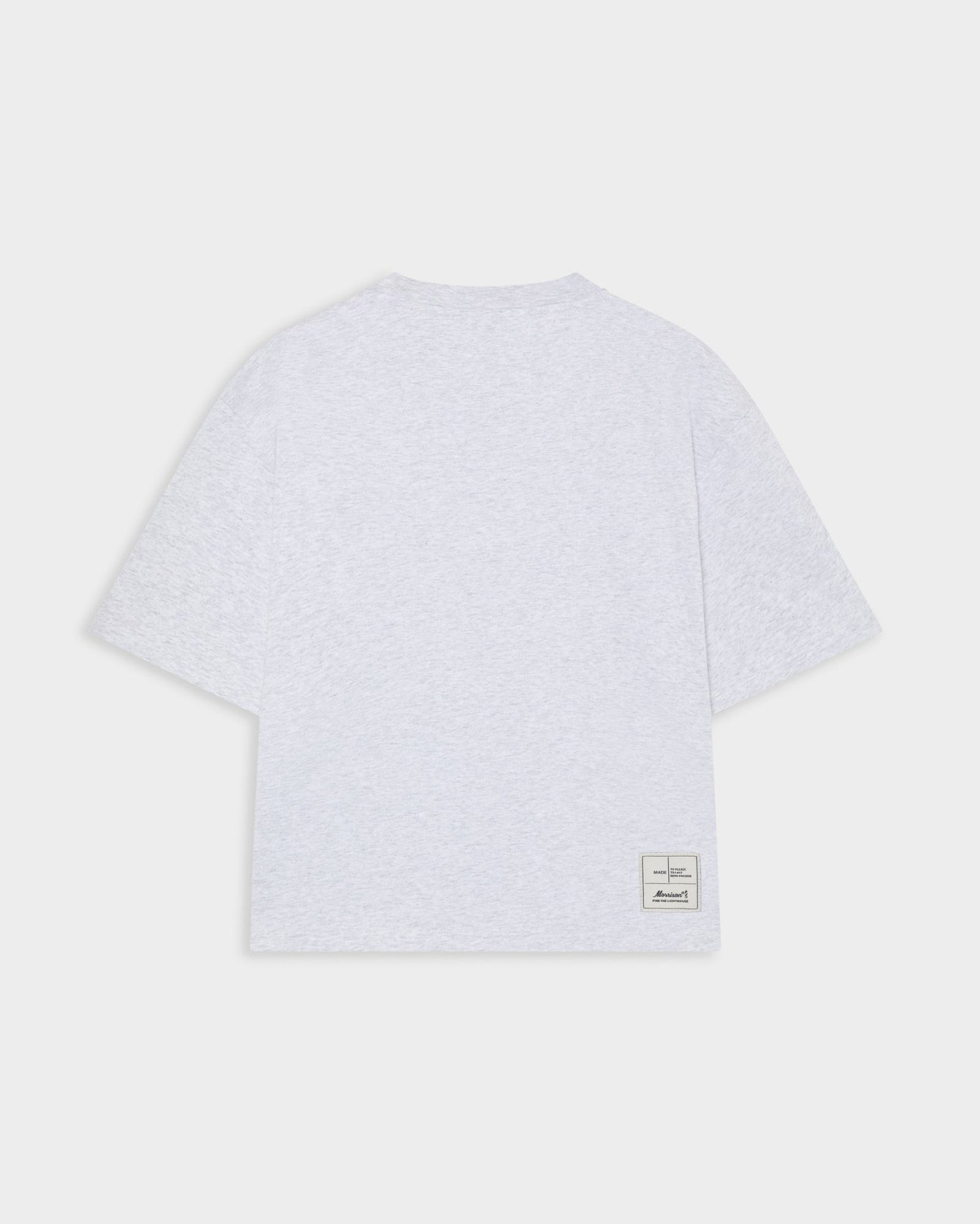 PEACH GREY BOXY TEE - CAMISETAS - Morrison Shoes