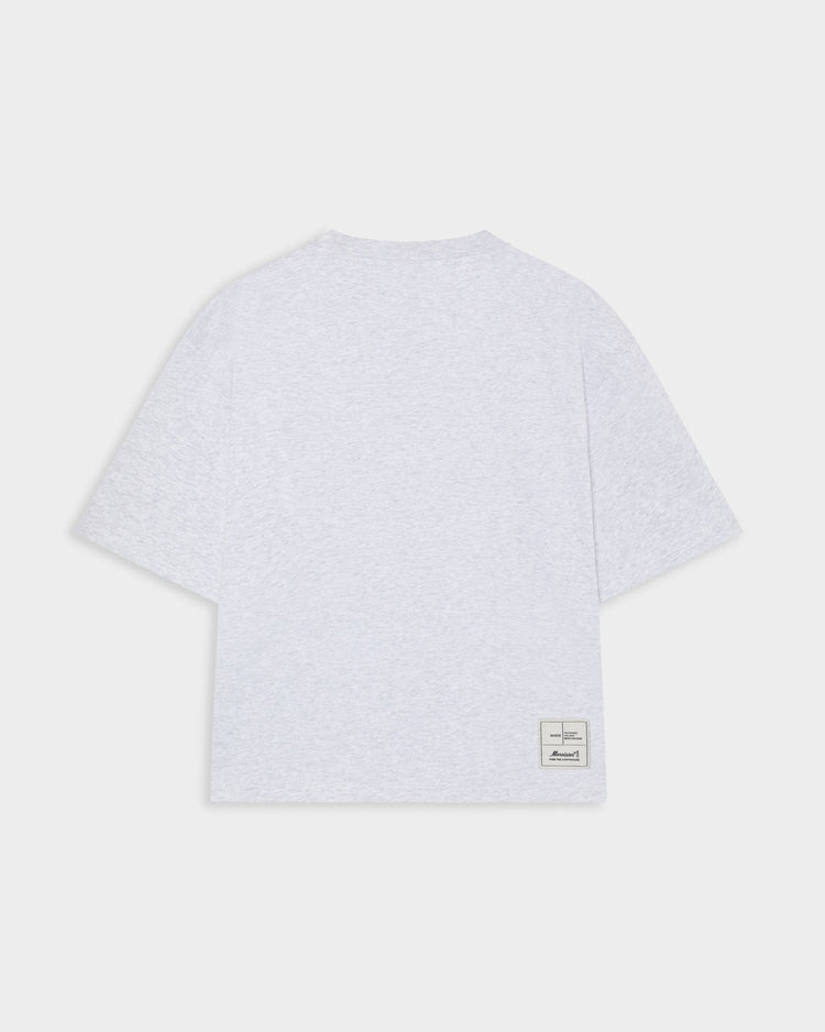 PEACH GREY BOXY TEE - CAMISETAS - Morrison Shoes