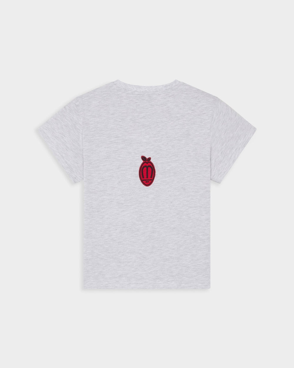 PEACH GREY SLIM CROP TEE - CAMISETAS - Morrison Shoes