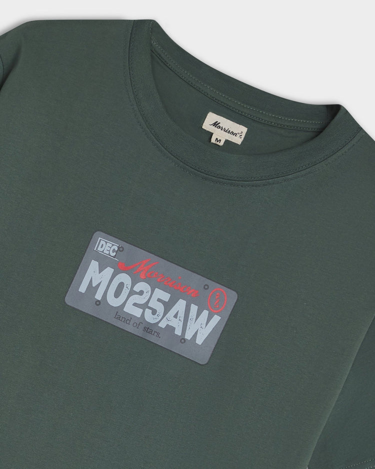 Plate Green Tee - CAMISETA - Morrison Shoes