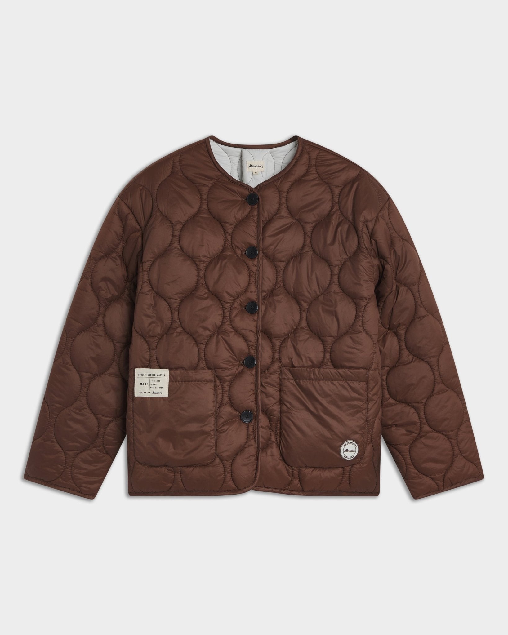 Quilted Chestnut Jacket - CHAQUETAS - Morrison Shoes