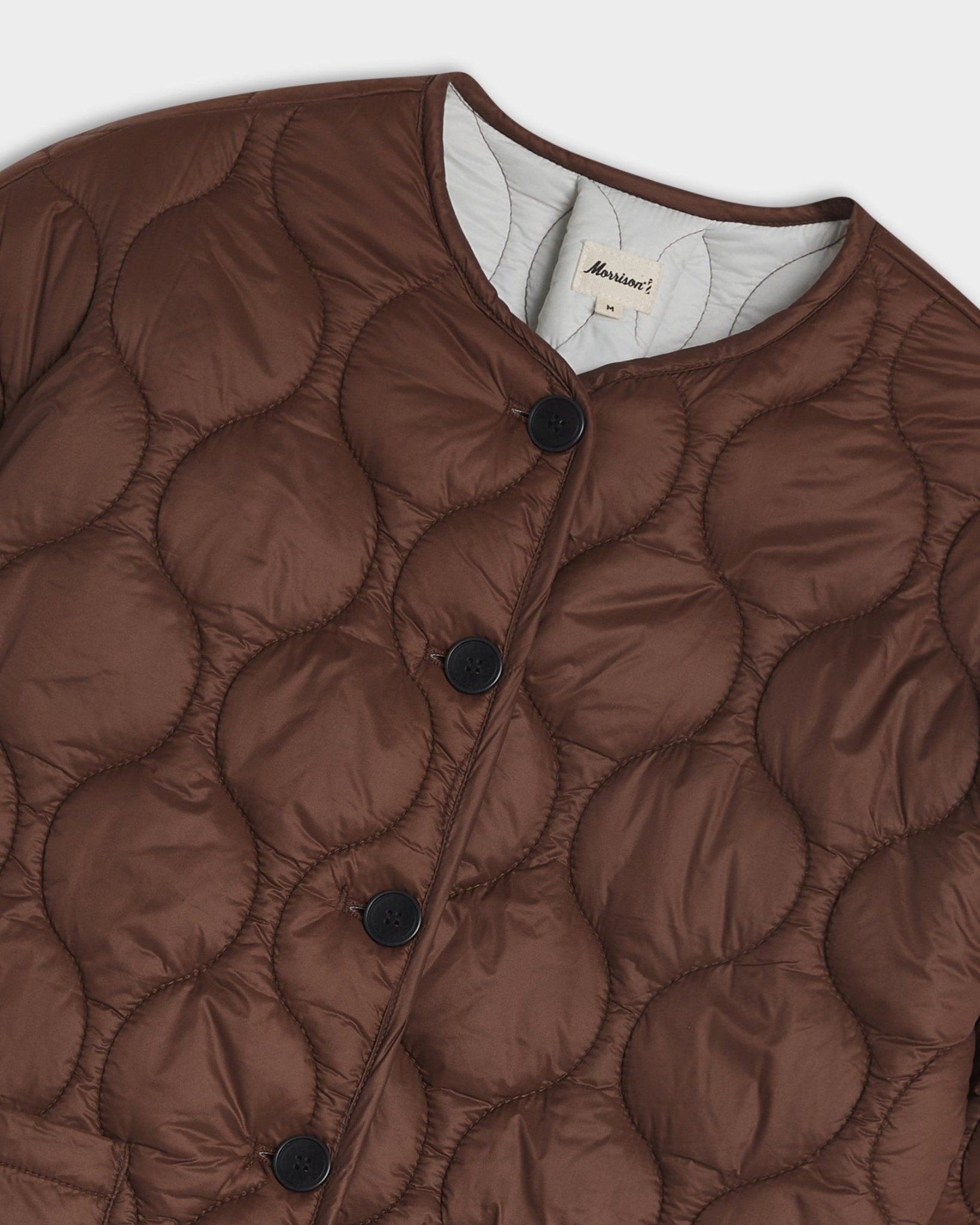 Quilted Chestnut Jacket - CHAQUETAS - Morrison Shoes