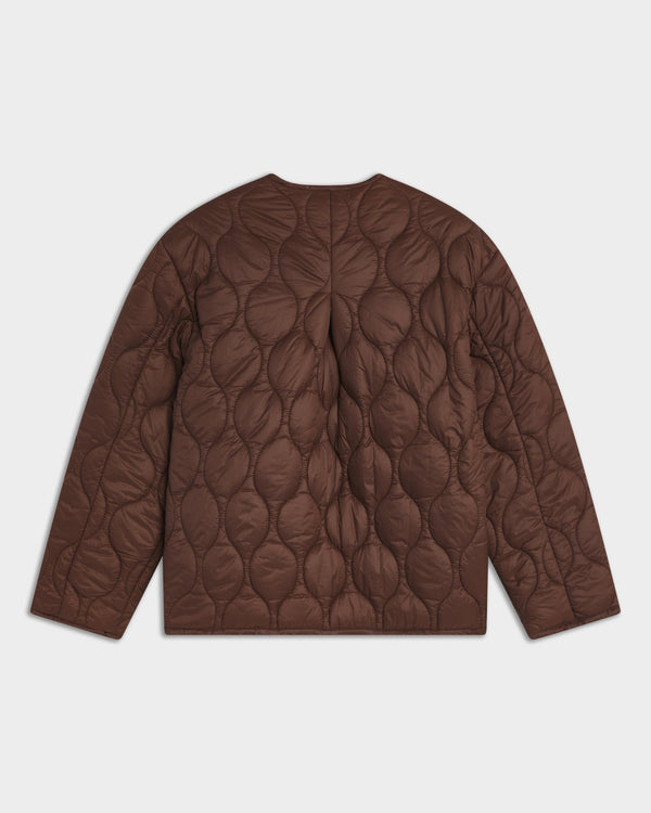 Quilted Chestnut Jacket - CHAQUETAS - Morrison Shoes