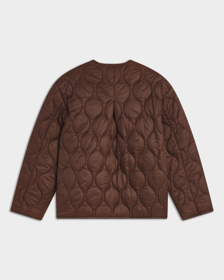 Quilted Chestnut Jacket - CHAQUETAS - Morrison Shoes