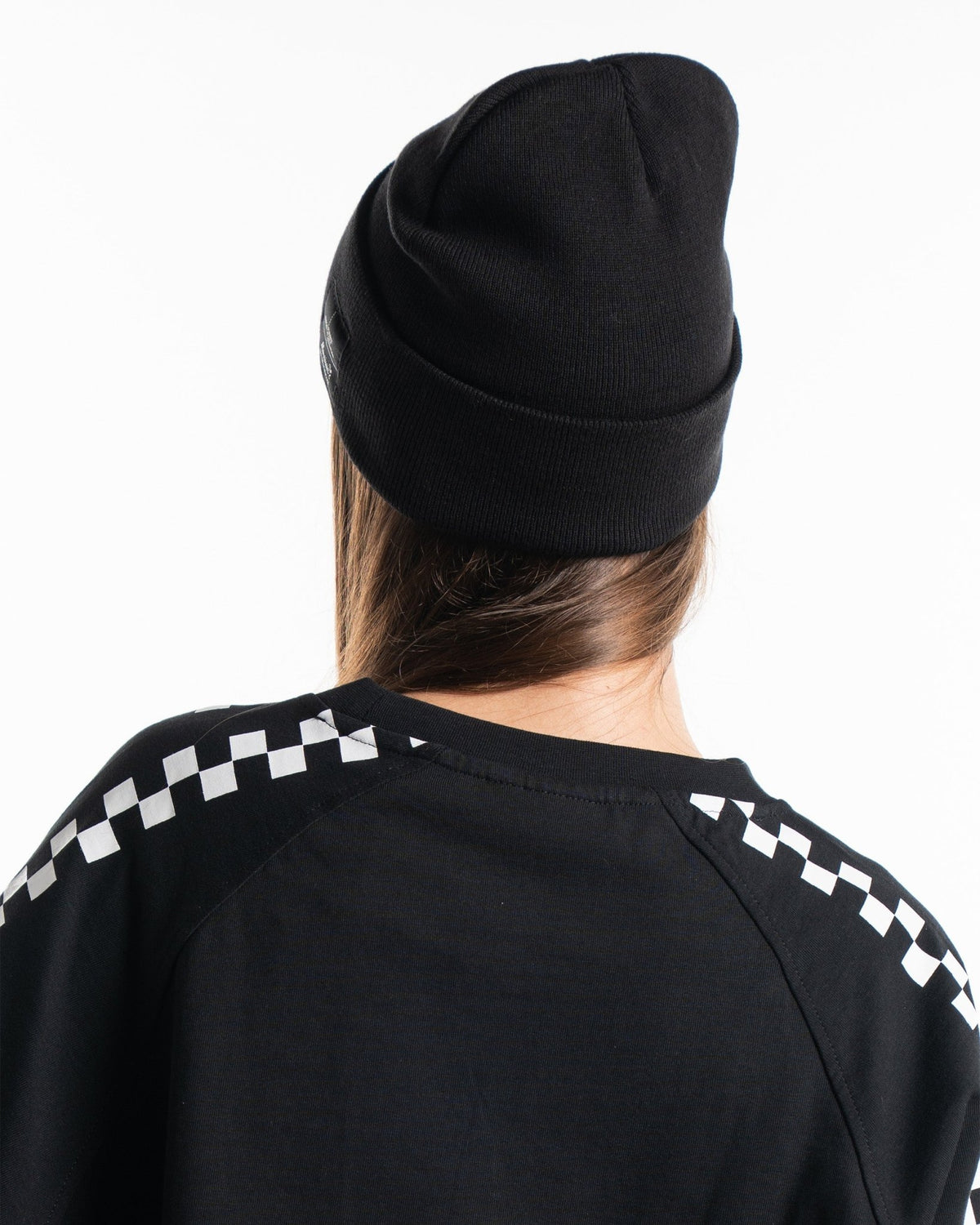 RAW PATCH BLACK BEANIE - CABEZA - Morrison Shoes