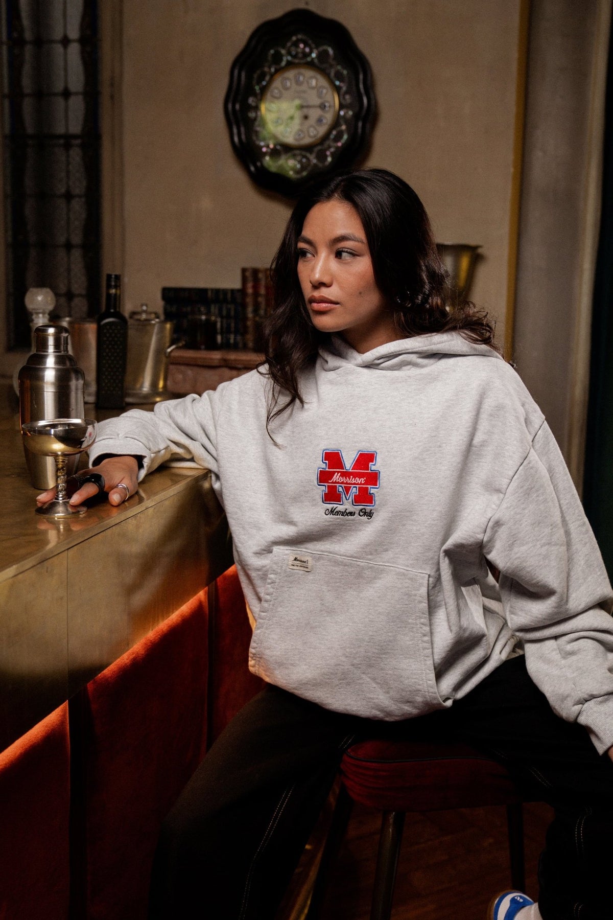 Red M Hoodie - SUDADERAS - Morrison Shoes [woman]