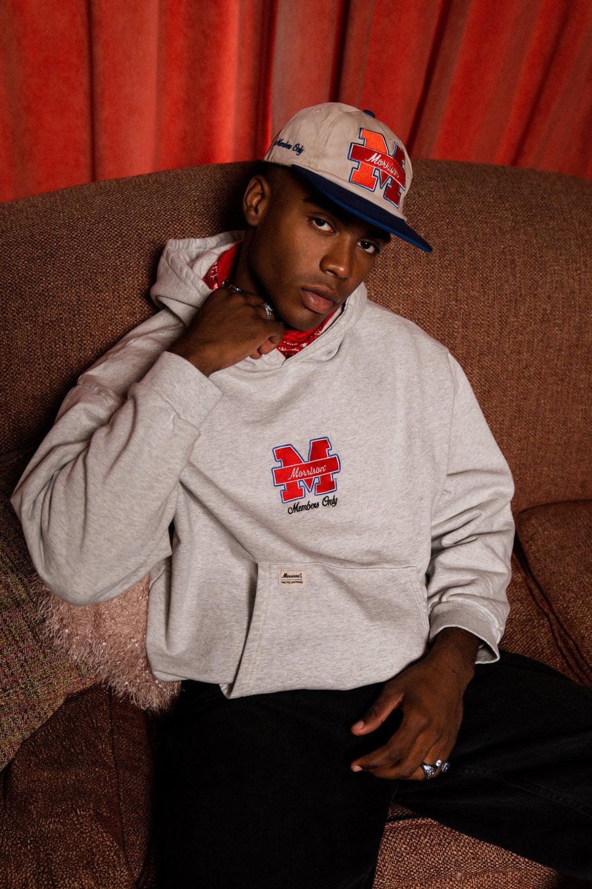 Red M Hoodie - SUDADERAS - Morrison Shoes [men]
