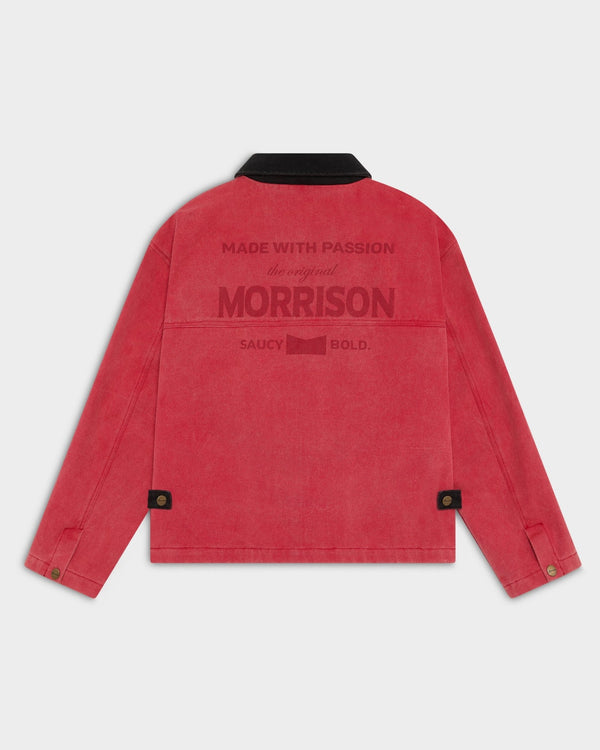 RED WORKER JACKET - CHAQUETAS - Morrison Shoes