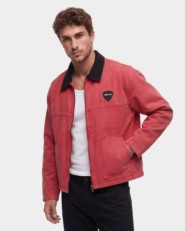 RED WORKER JACKET - CHAQUETAS - Morrison Shoes