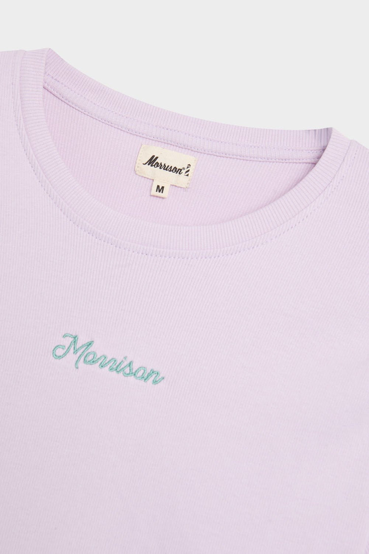 Rib Malva Tee - CAMISETA - Morrison Shoes
