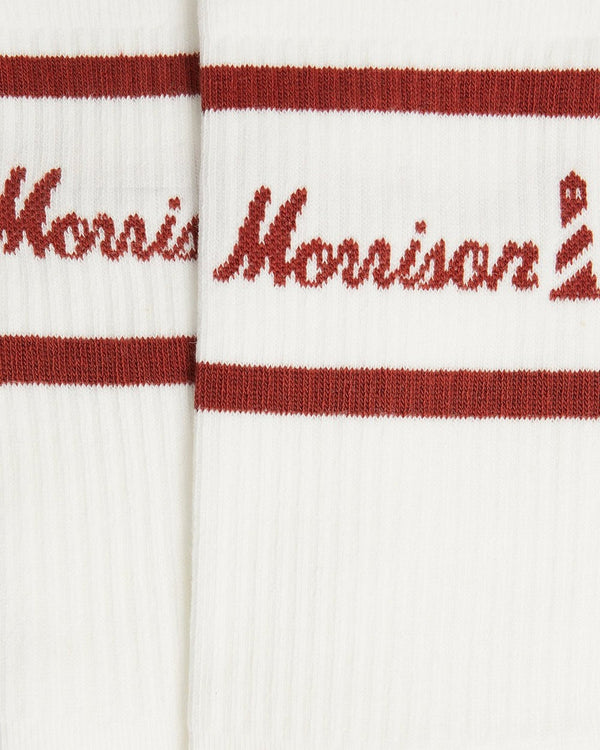 Roller Logo Burgundy - CALCETINES - Morrison Shoes