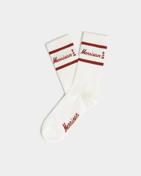 Roller Logo Burgundy - CALCETINES - Morrison Shoes