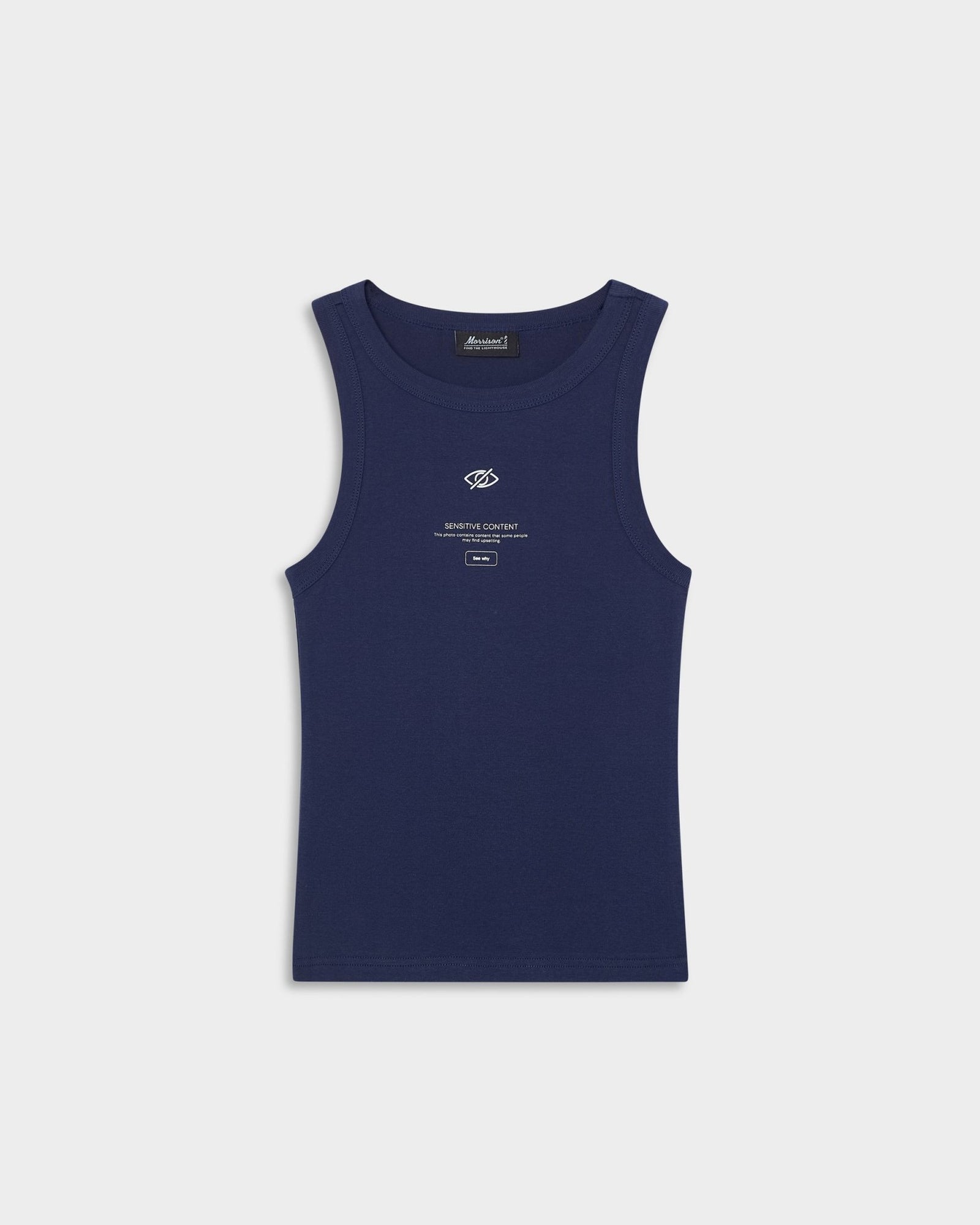 SENSITIVE NAVY TANK TOP - CAMISETAS - Morrison Shoes