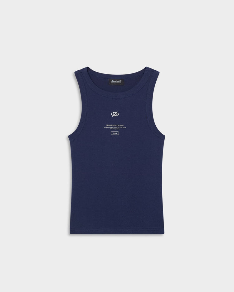 SENSITIVE NAVY TANK TOP - CAMISETAS - Morrison Shoes