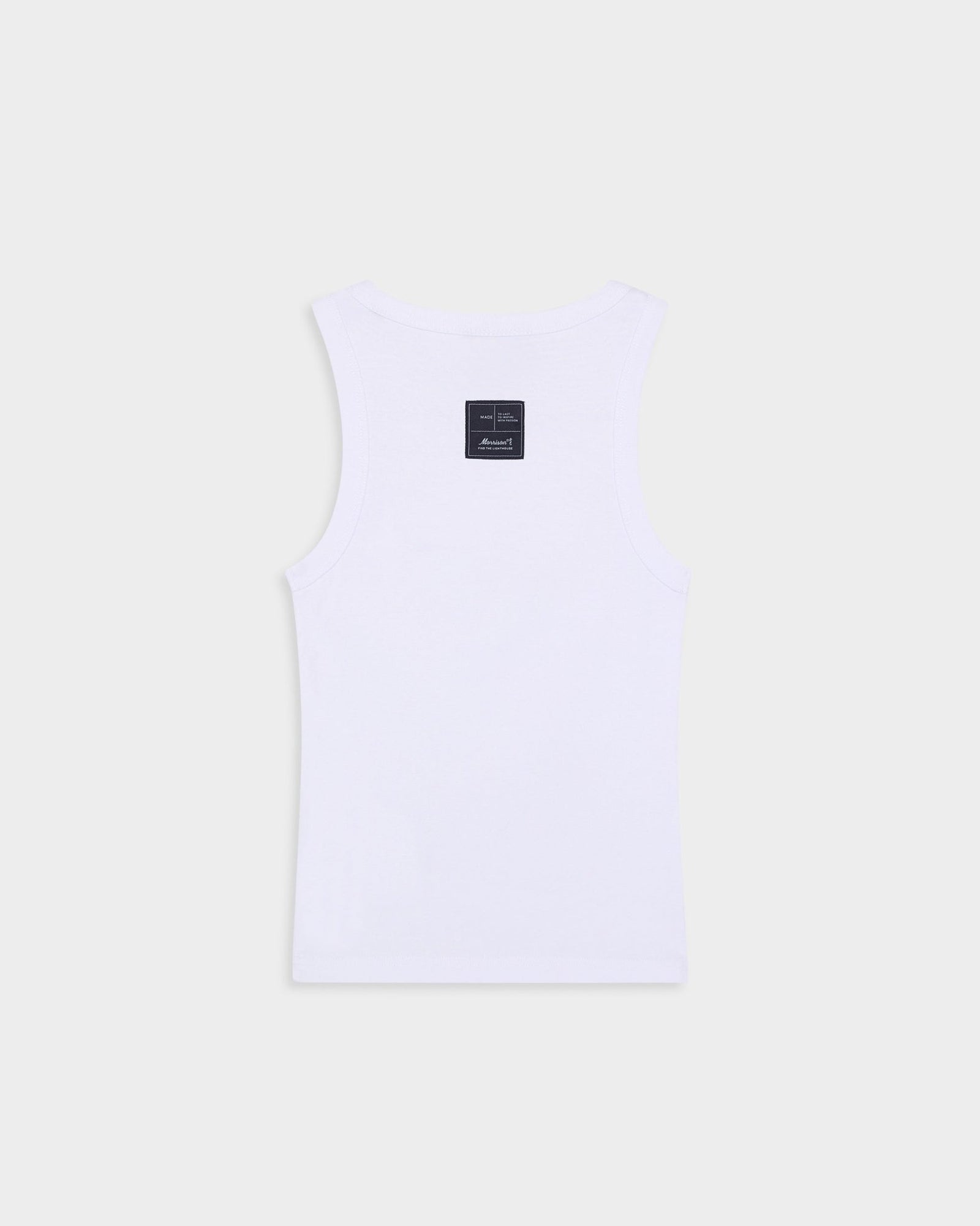 SENSITIVE WHITE TANK TOP - CAMISETAS - Morrison Shoes