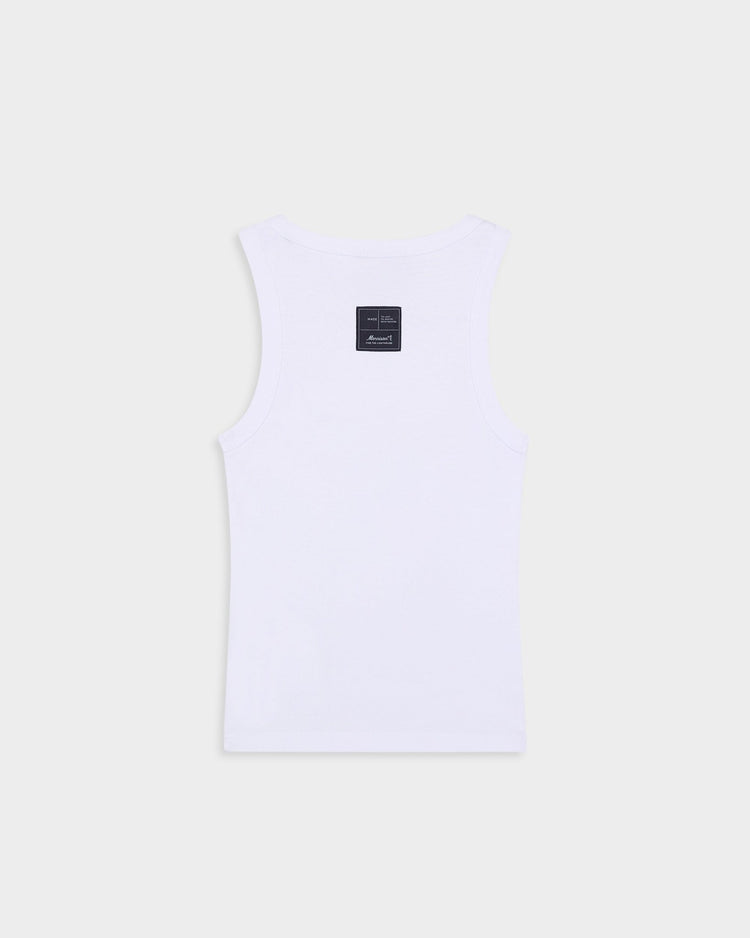 SENSITIVE WHITE TANK TOP - CAMISETAS - Morrison Shoes