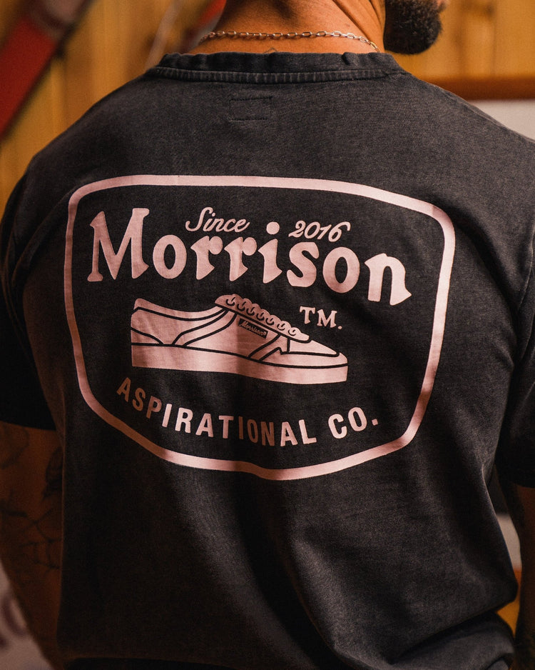 Stamp Black Tee - CAMISETA - Morrison Shoes
