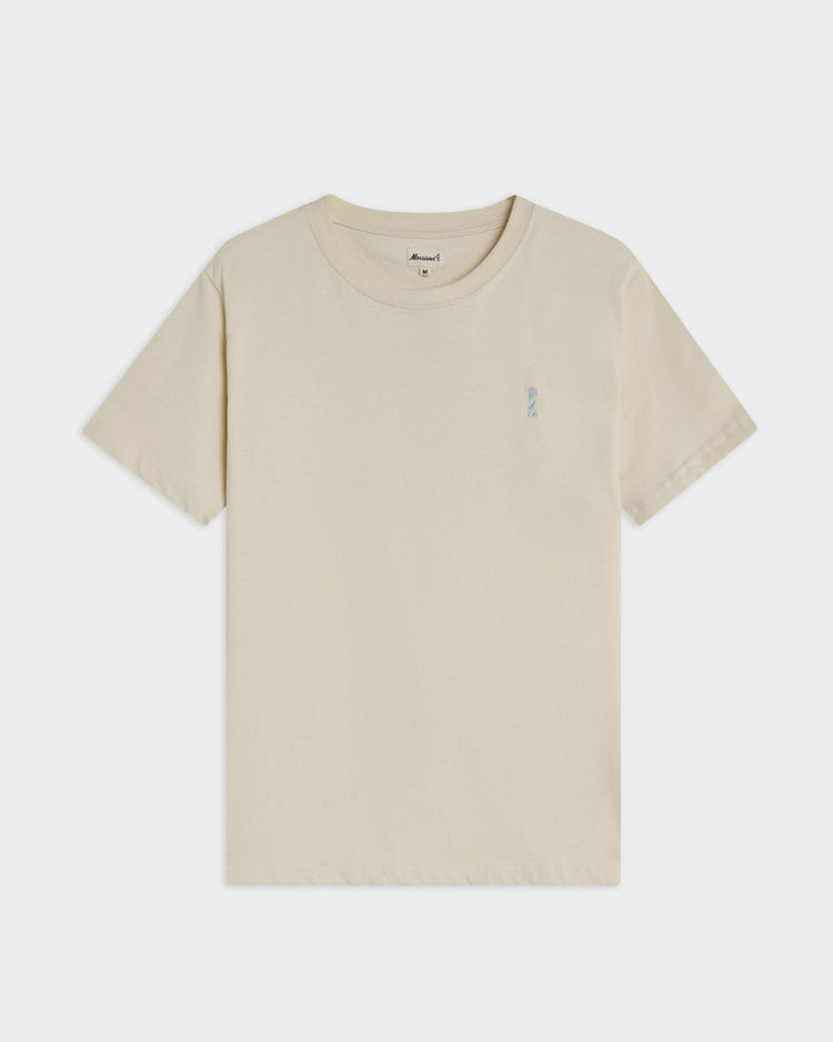 Stamp Cream Tee - CAMISETA - Morrison Shoes