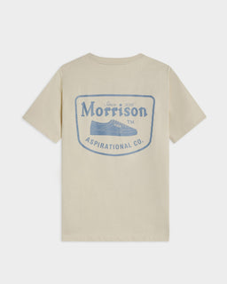 Stamp Cream Tee - CAMISETA - Morrison Shoes