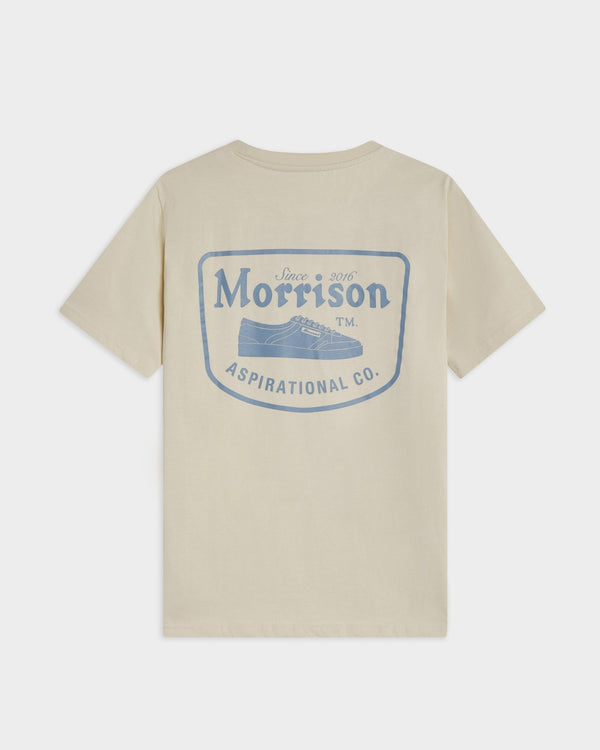 Stamp Cream Tee - CAMISETA - Morrison Shoes